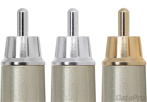 gold plated vs nickel connectors